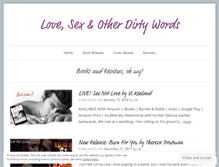Tablet Screenshot of lovesexandotherdirtywords.com